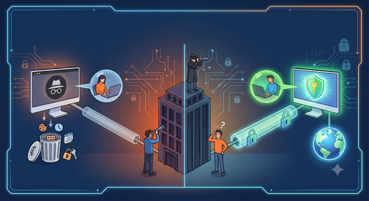 Incognito vs. VPN: What Is the Difference and What Actually Protects Your Data?
